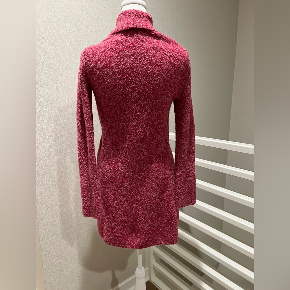 Moda International Boucle’ Pink Sweater, XXS - Picture 4 of 5